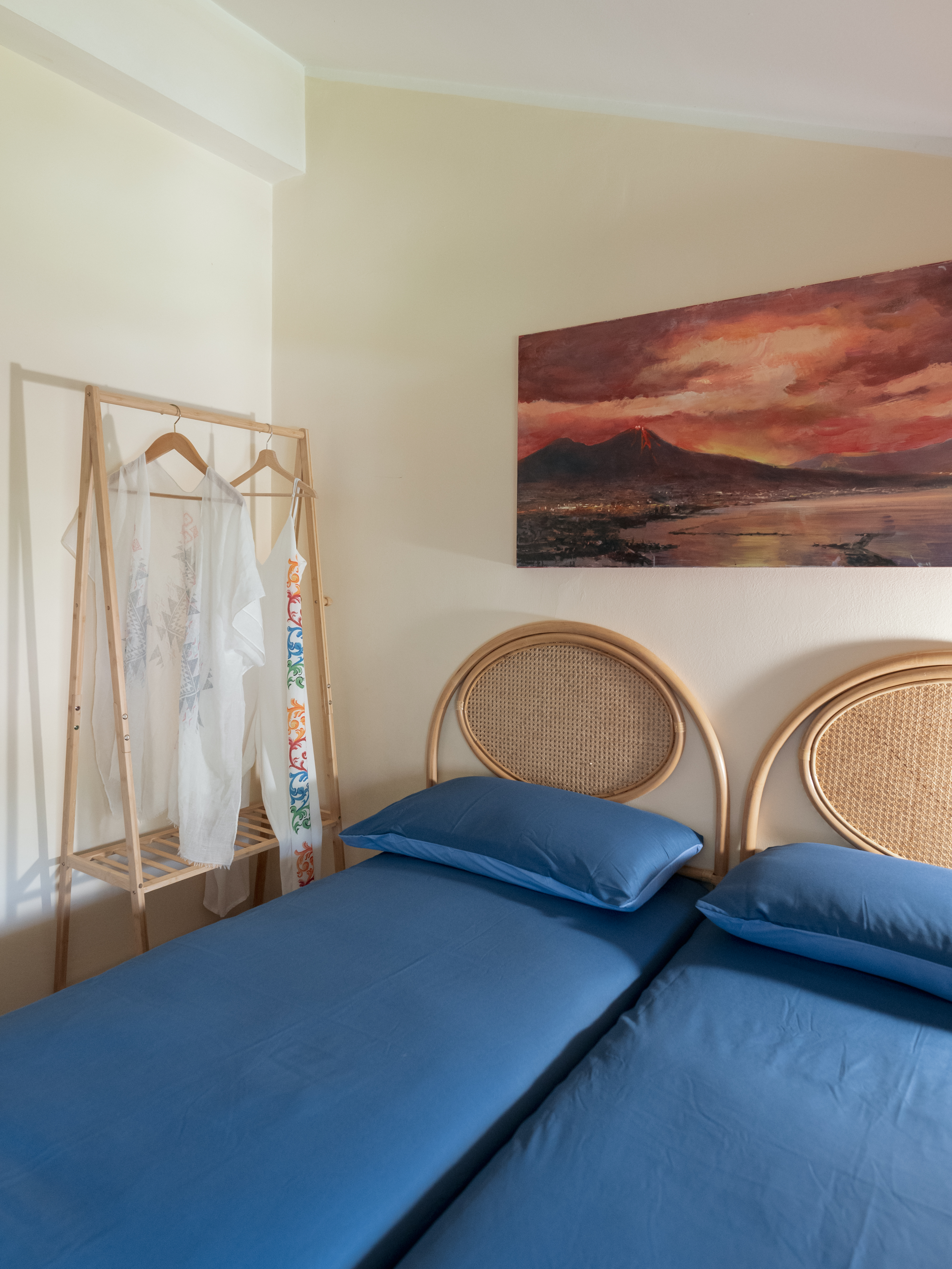 Cameretta di Villa Milone — Dettagli in rattan