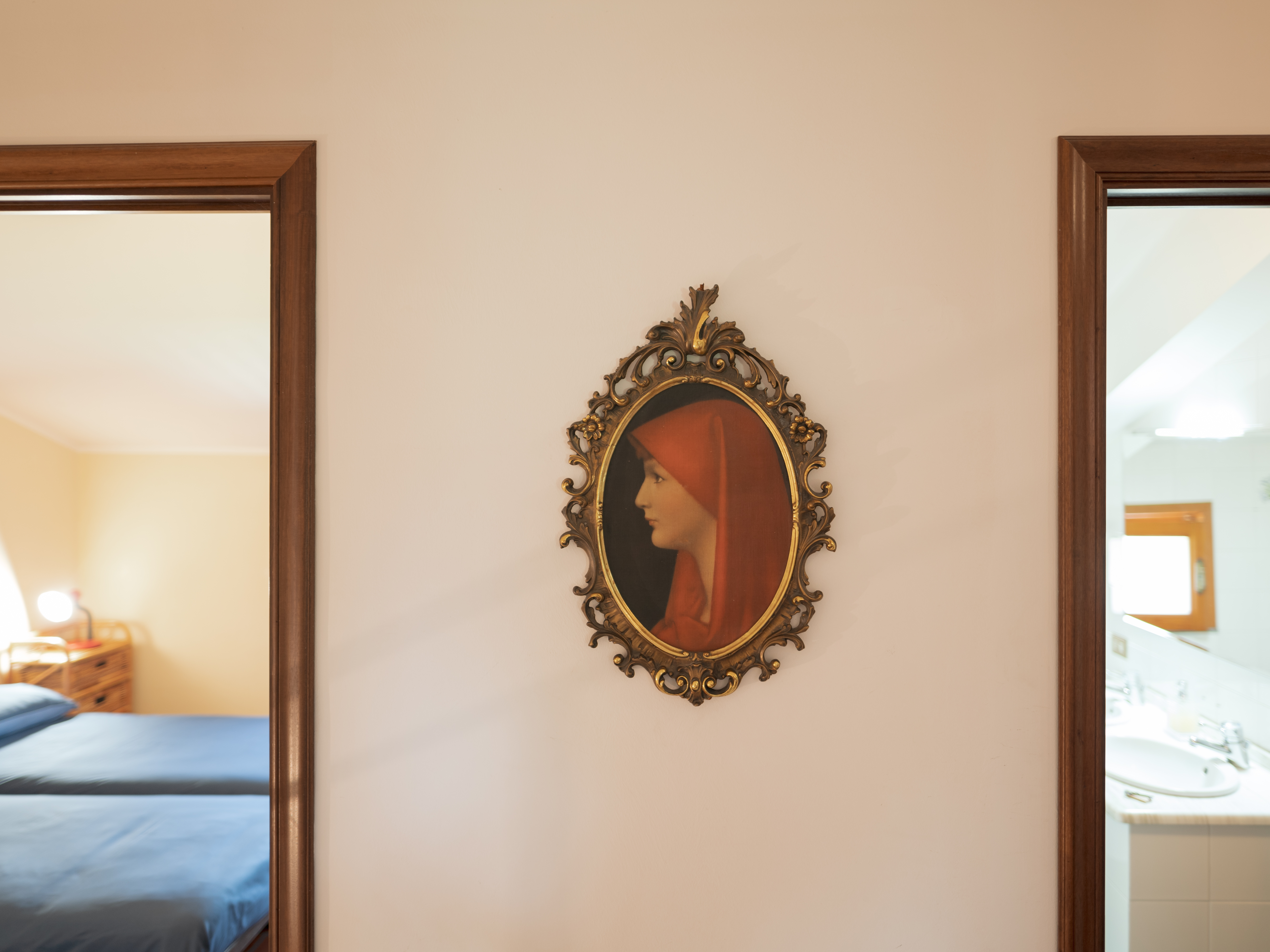 Cameretta di Villa Milone — Il corridoio